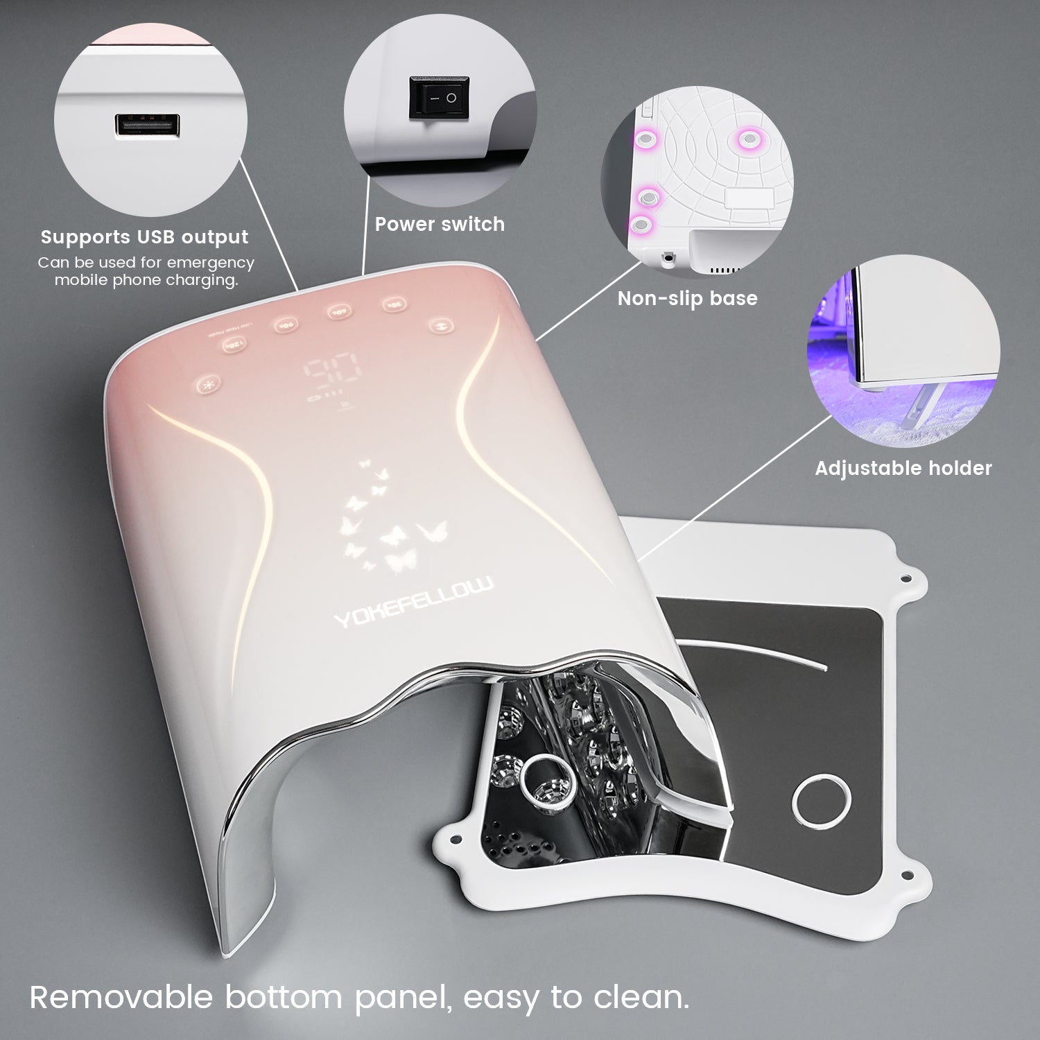 EliteAlly Cordless Nail Lamp-EA901 PRO