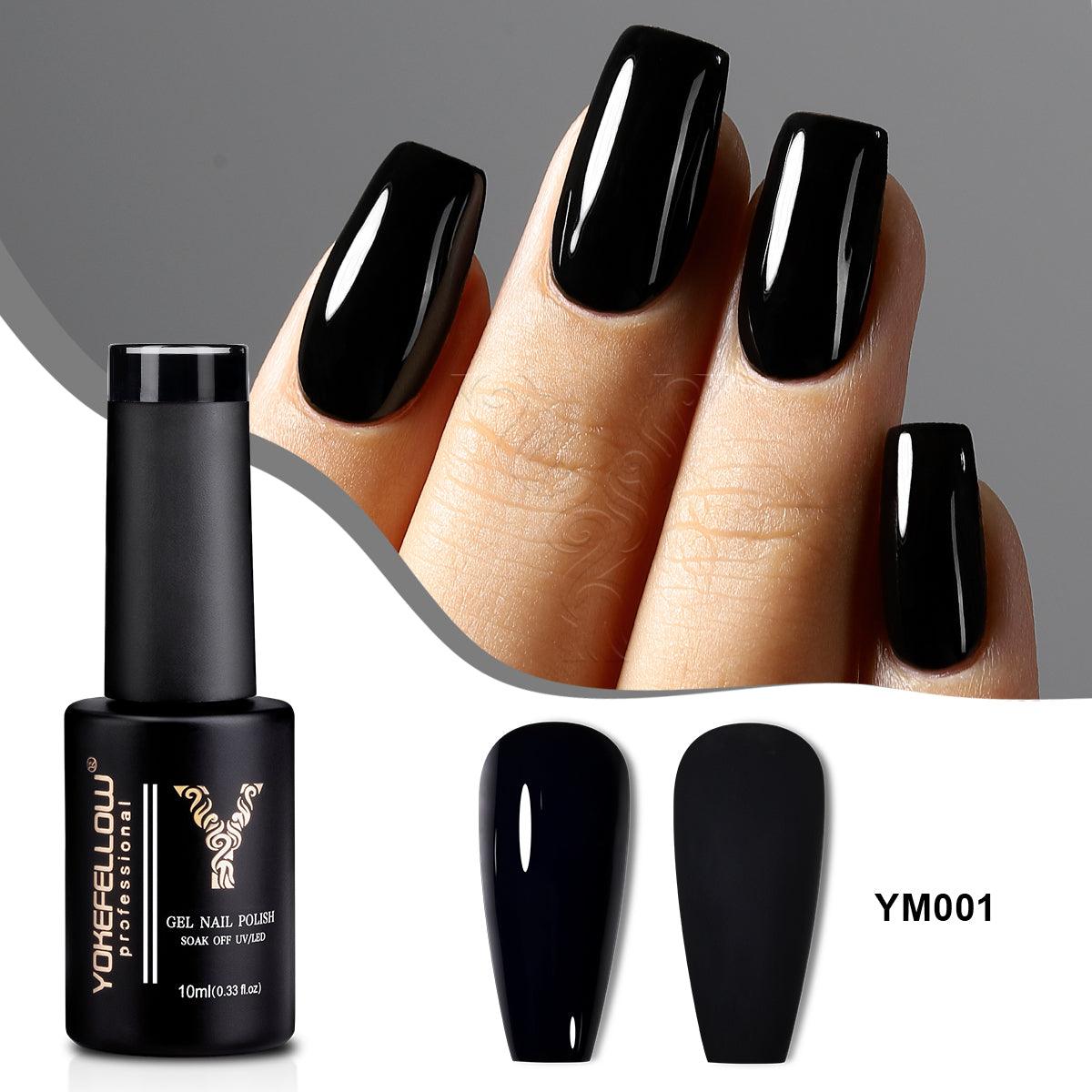 10 ml Gel-Nagellack, Schwarz