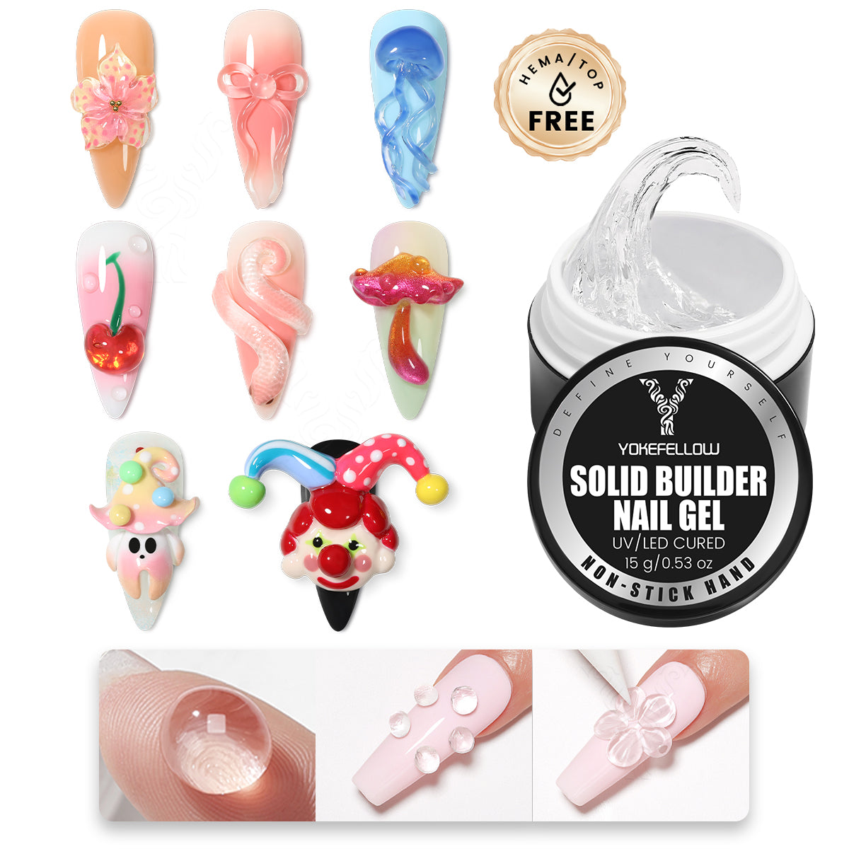 15G Solid Builder Nail Gel