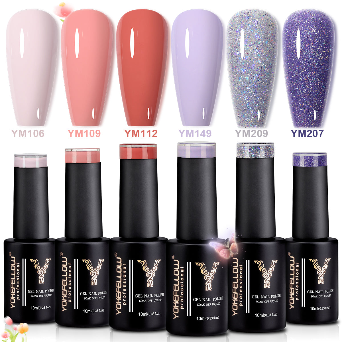 Spring Series-6PCS Gel Polish Set
