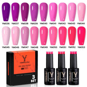 Pink Series-3 Colors Gel Polish Set