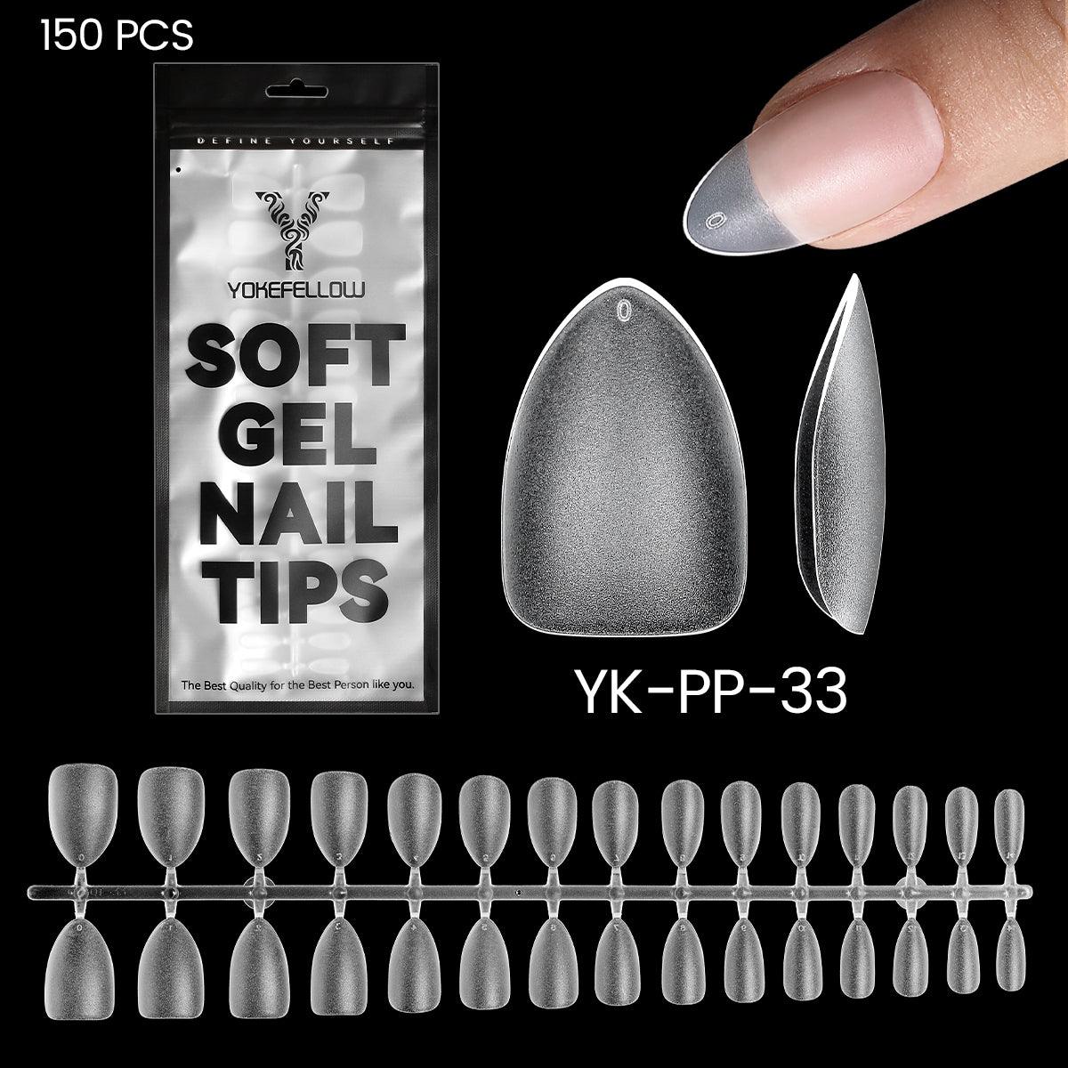 150PCS Soft Gel Nail Tips-YK-PP-33
