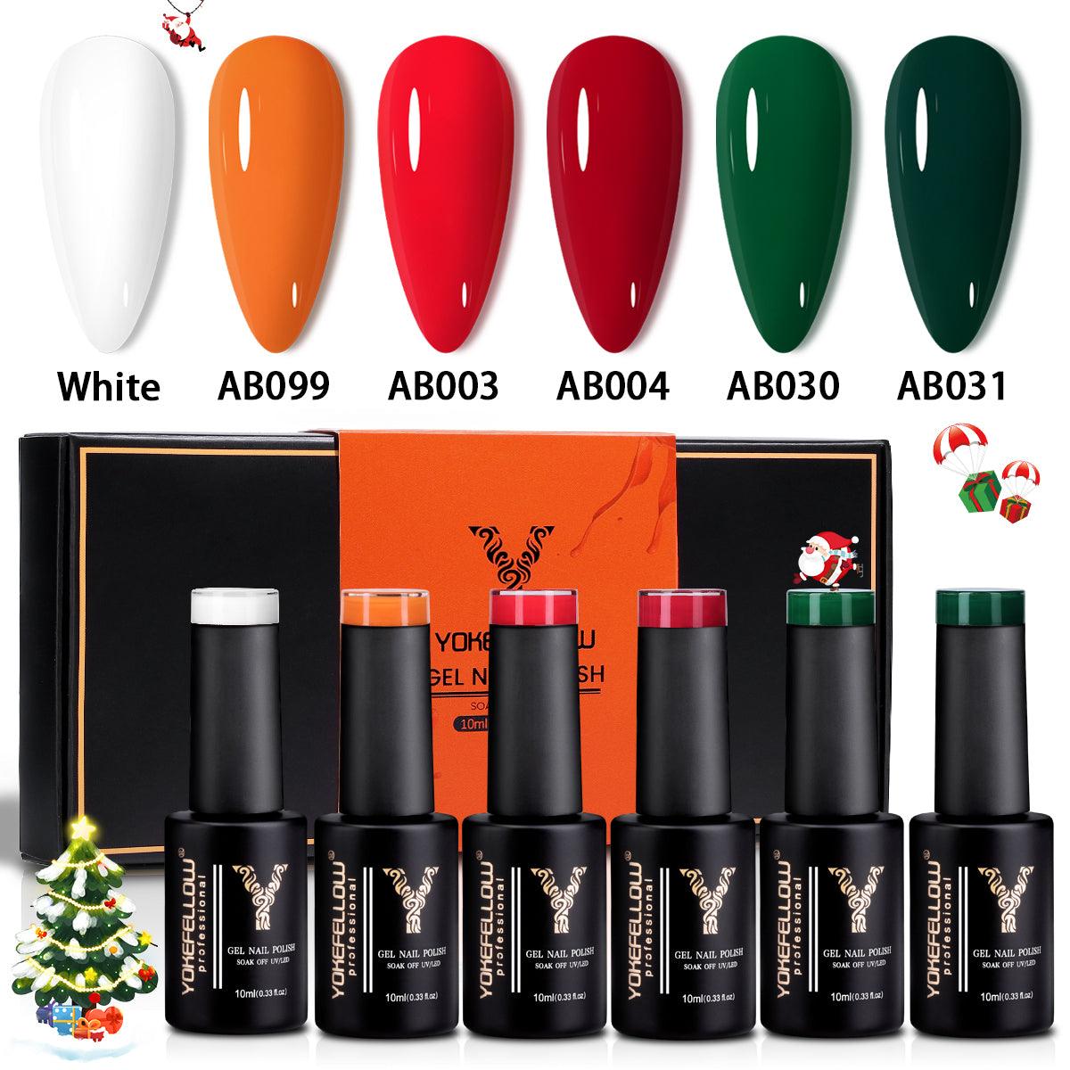 Christmas Series-6 Colors Gel Polish Set
