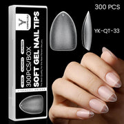 300PCS Soft Gel Nail Tips-YK-QT-33