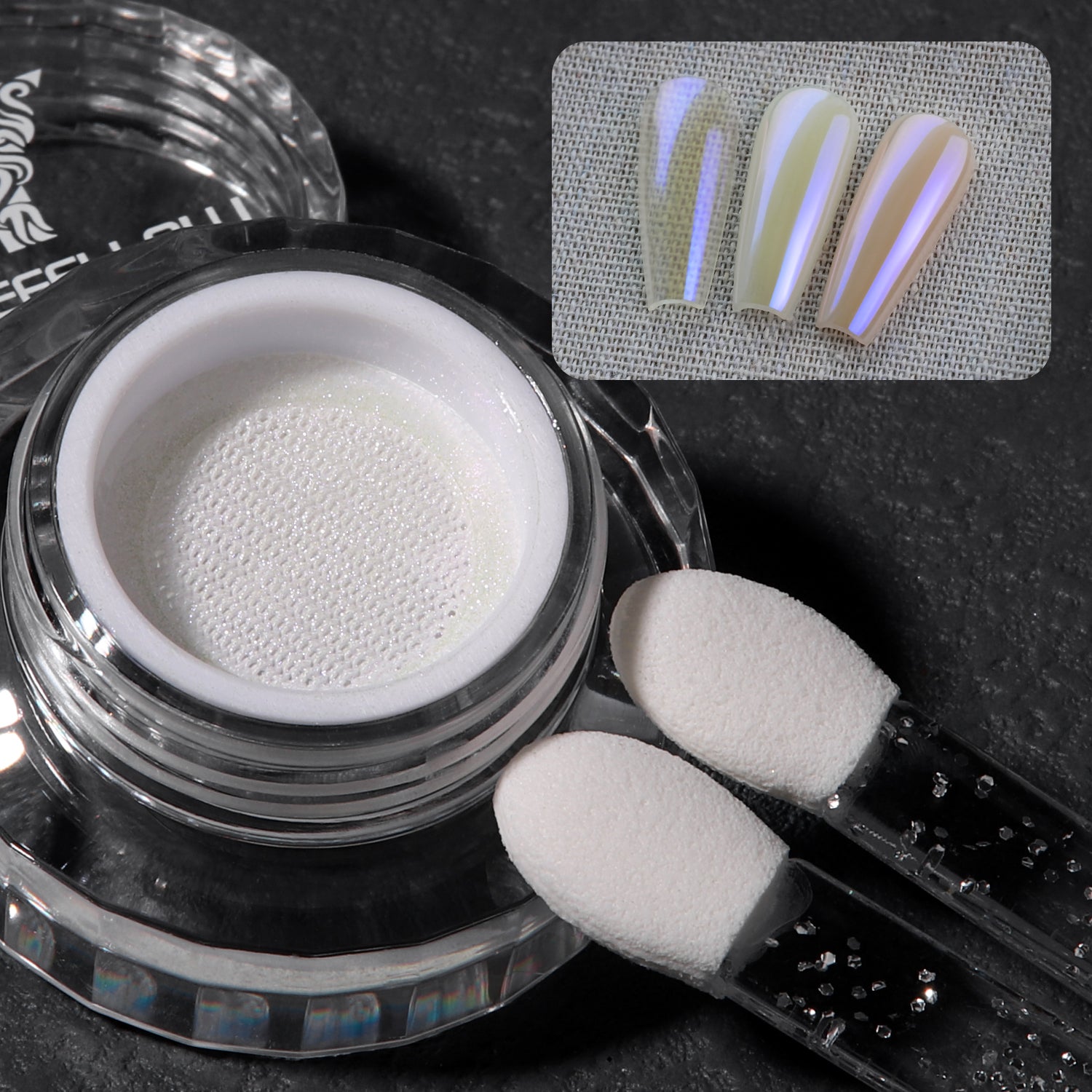 GleamTap Cushion Chrome Nail Powder-GT111-GT311