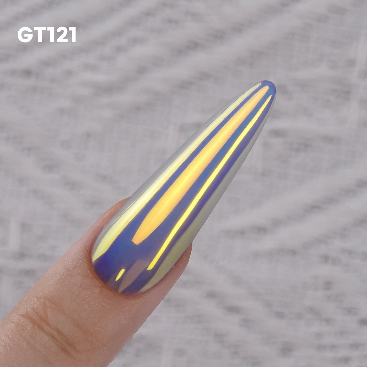 GleamTap Cushion Aurora Chrome Nail Powder-GT121 Nocturne