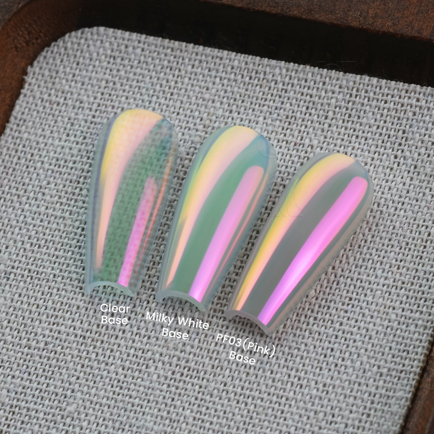 GleamTap Cushion Aurora Chrome Nail Powder-GT122 Aurora Kiss
