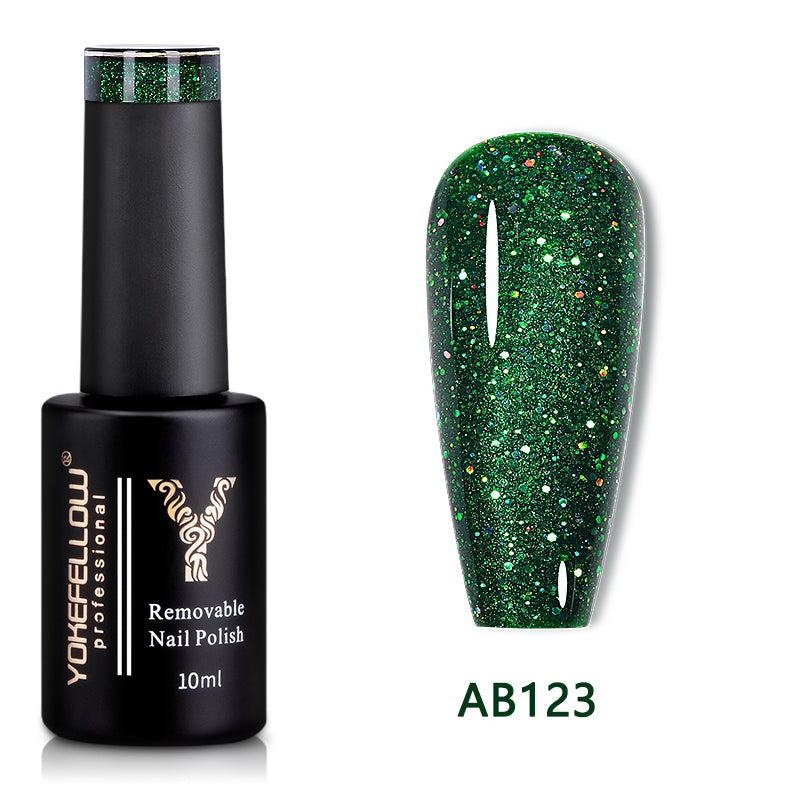 10ML Glitter Gel Polish-AB123 - YokefellowBeauty