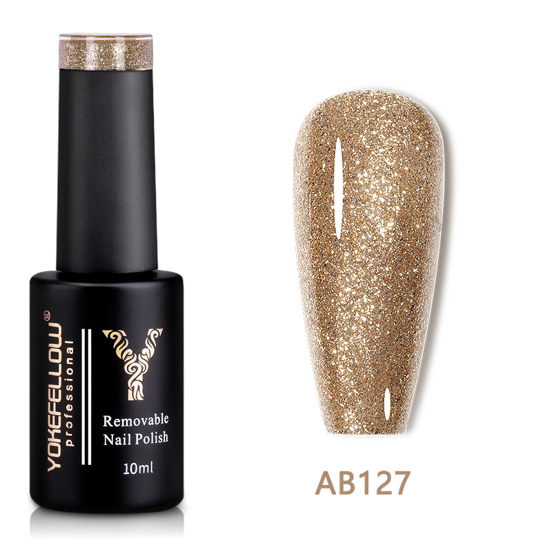 10ML Glitter Gel Polish-AB127 - YokefellowBeauty