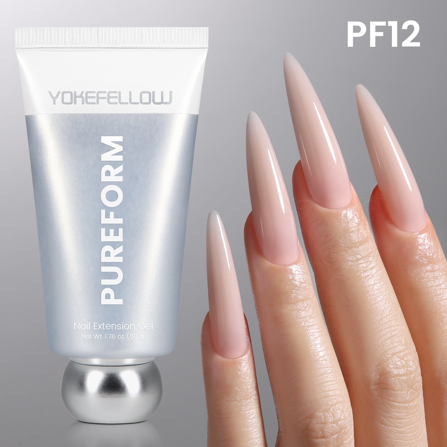 50G Pureform Nail Extension Gel-PF03(Baby Pink)
