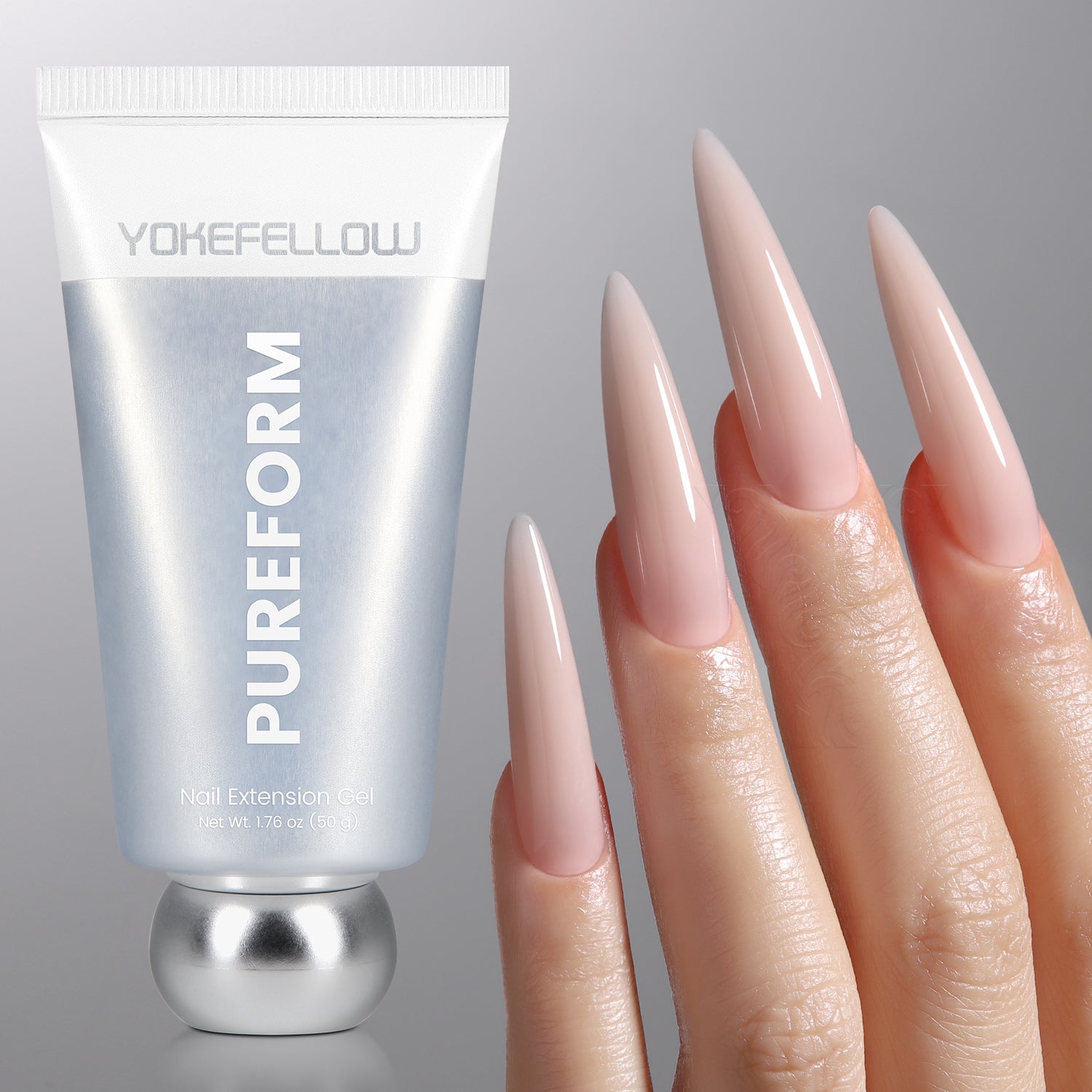50G Pureform Nail Extension Gel-PF01(Crystal Clear)
