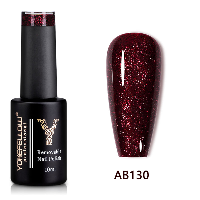 10ML Glitter Gel Polish-AB130 - YokefellowBeauty