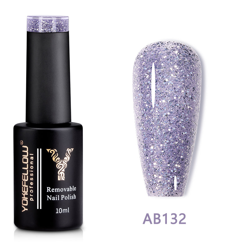 10ML Glitter Gel Polish-AB132 - YokefellowBeauty