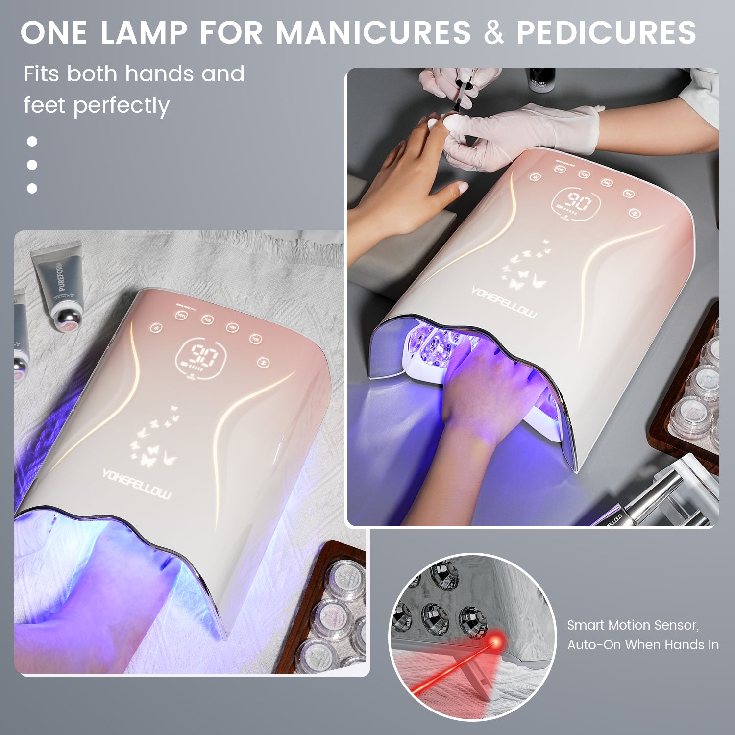 EliteAlly Cordless Nail Lamp-EA901 PRO