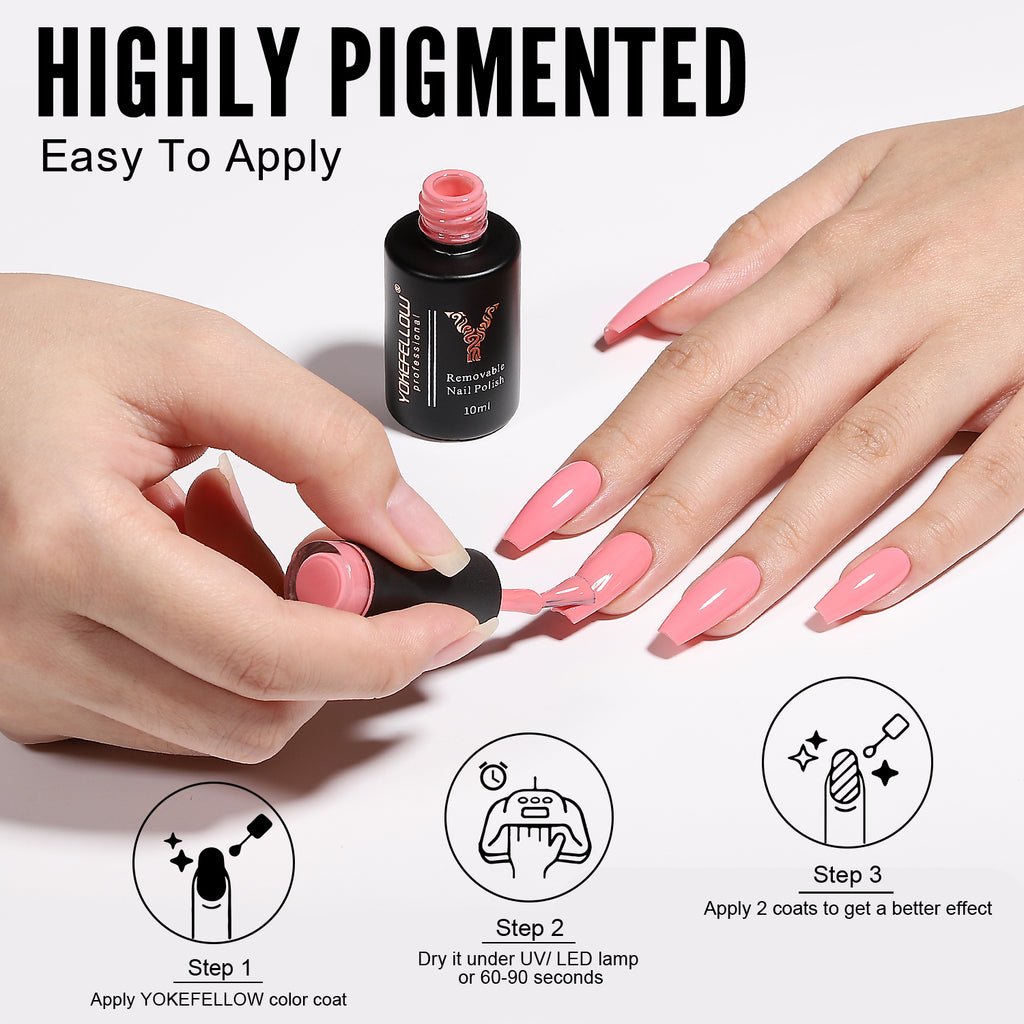 10ML Gel Polish-AB014 - YokefellowBeauty