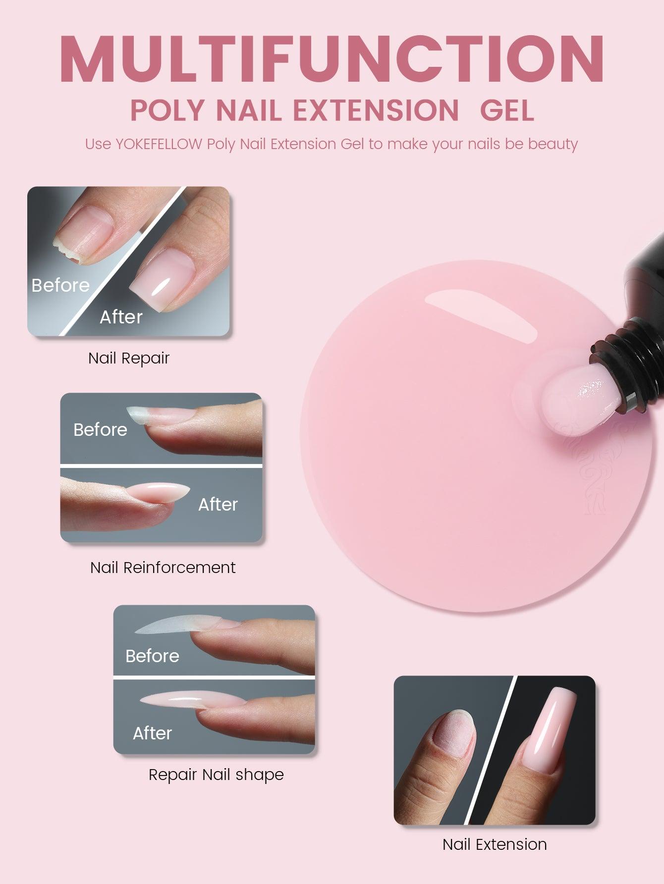 Gel para uñas Poly de 15 g - YMP16