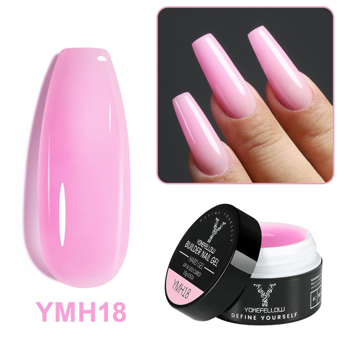 Gel para extensión de uñas duro de 15 g - YMH18