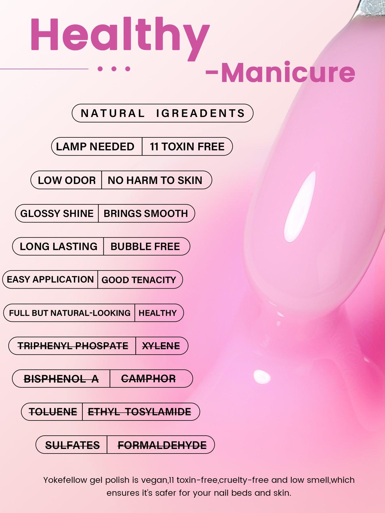 Gel para extensión de uñas duro de 15 g - YMH18