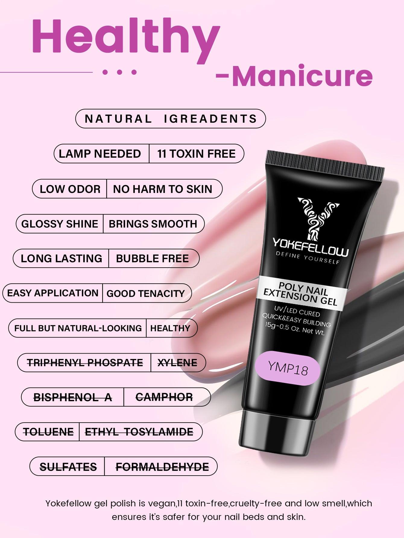 15G Poly Nail Gel-YMP18