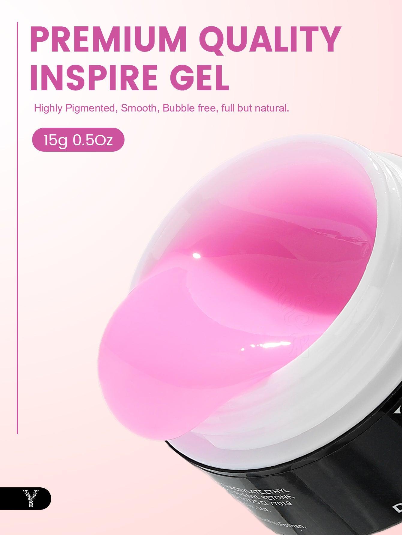 Gel para extensión de uñas duro de 15 g - YMH18