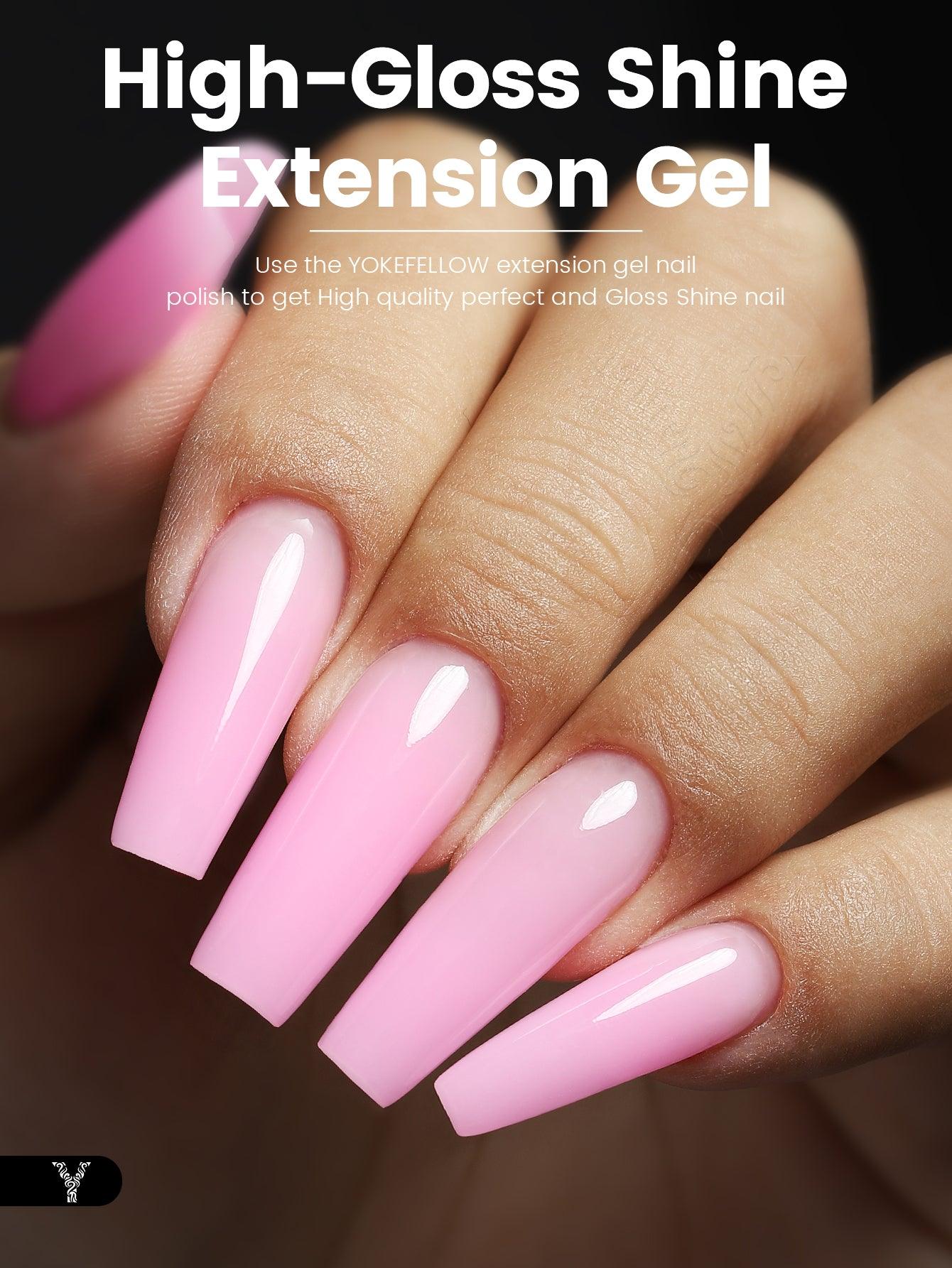 Gel para extensión de uñas duro de 15 g - YMH18