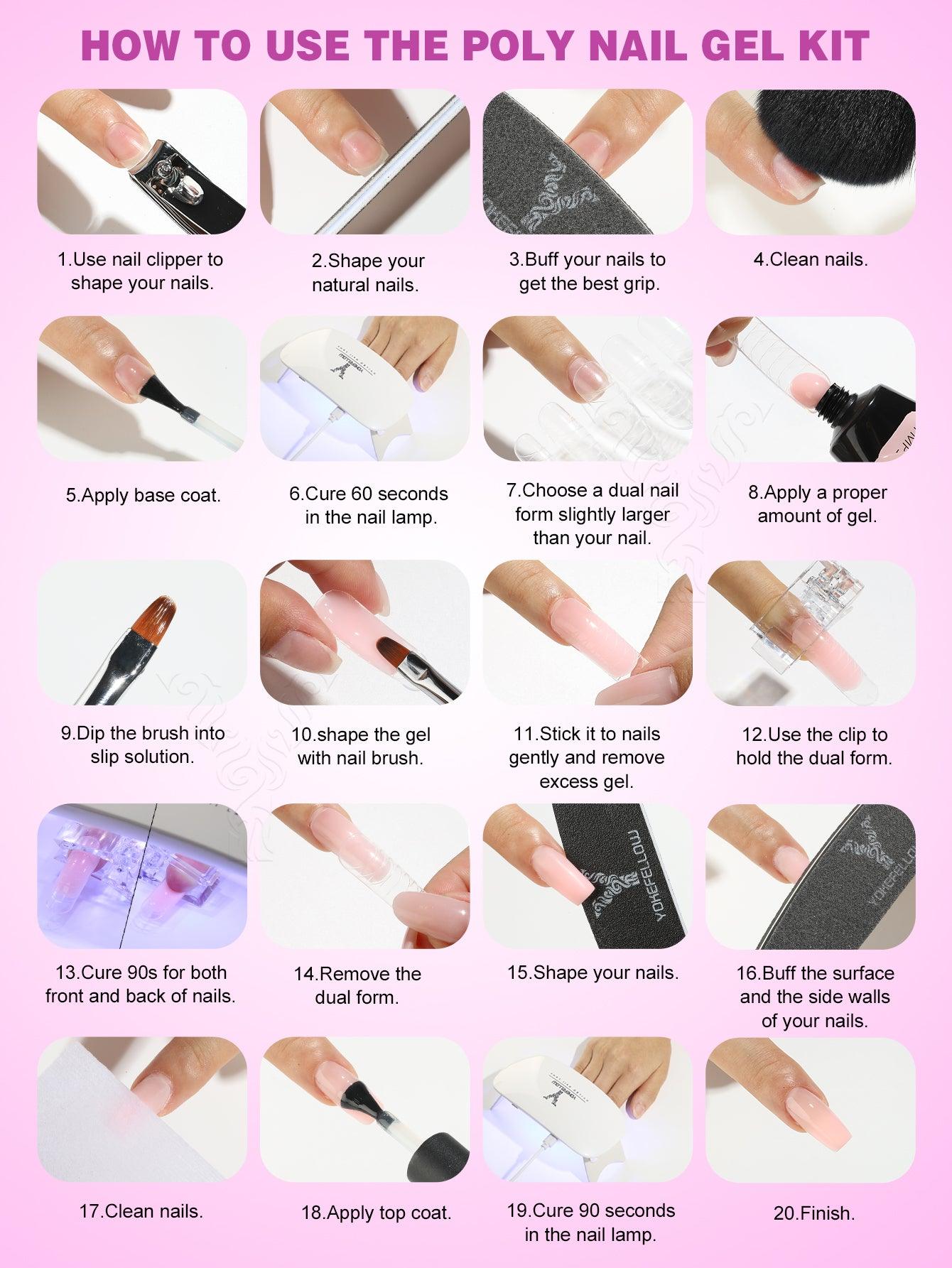 15G Poly Nail Gel-YMP18