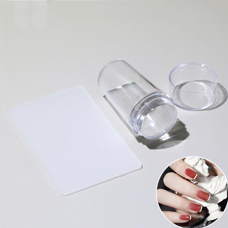 Transparent Silicone Nail Art Stamper-T035 - YokefellowBeauty