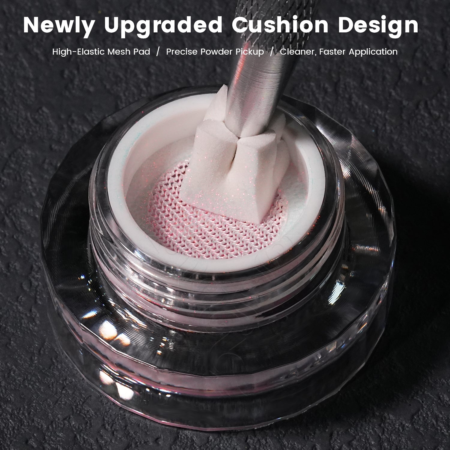 GleamTap Cushion Chrome Nail Powder-GT111-GT311