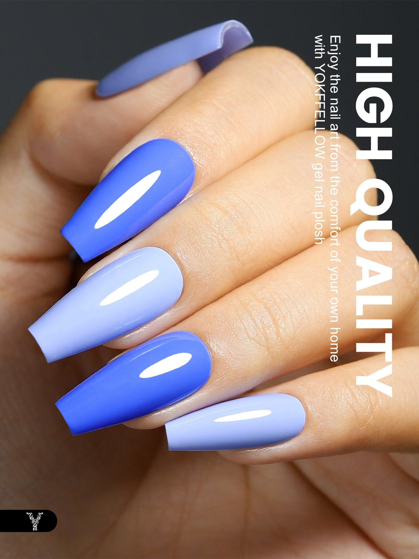 Serie Blu - Set di 3 colori di smalto gel