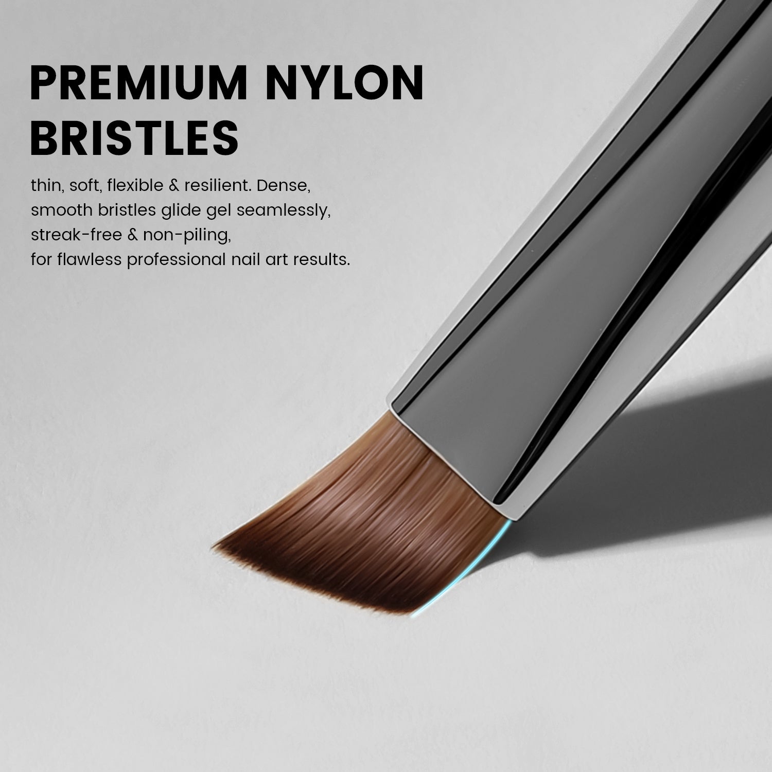 EliteAlly Nail Art Brushes-EA08(ANGLED)