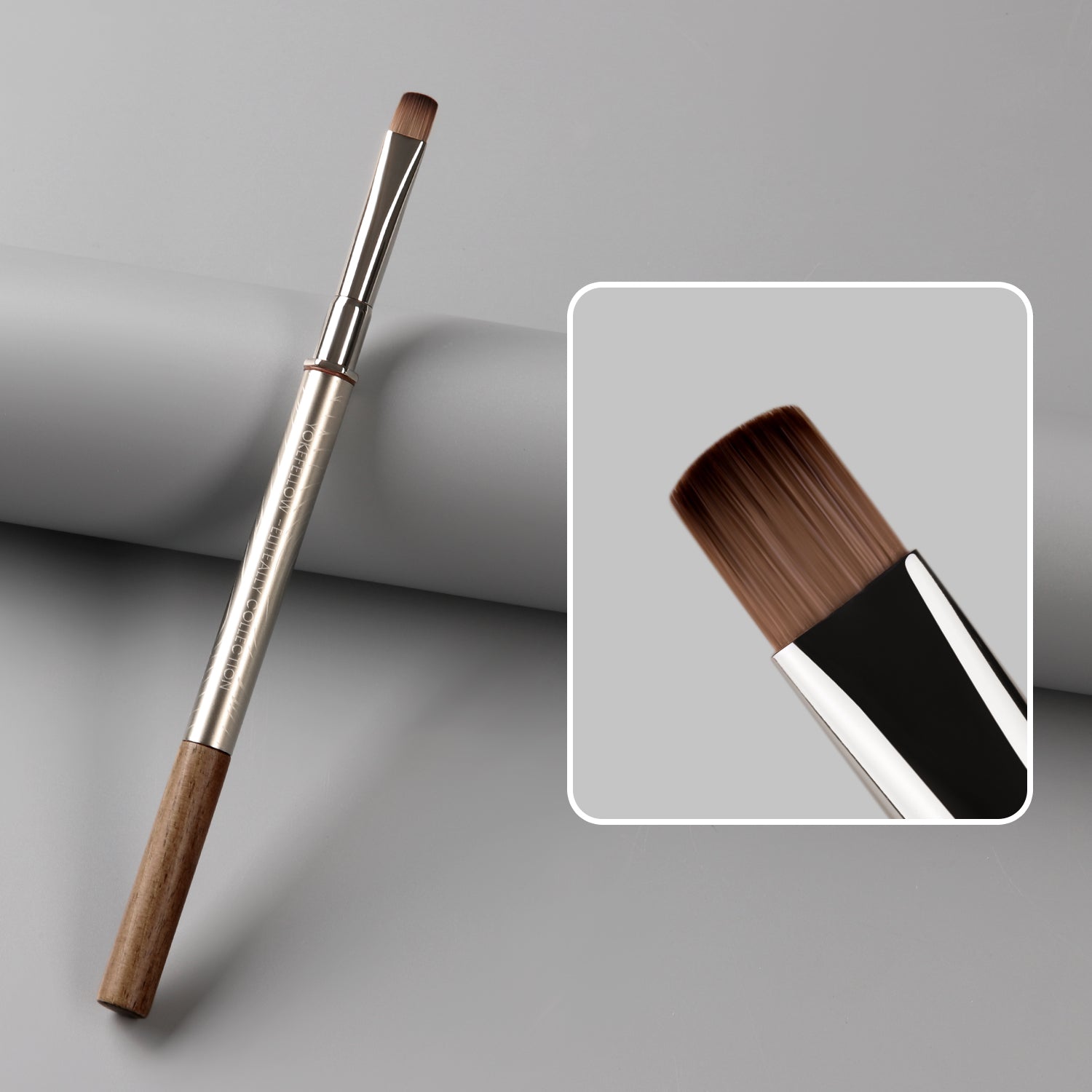 EliteAlly Nail Art Brushes-EA02(WIDE ROUND)