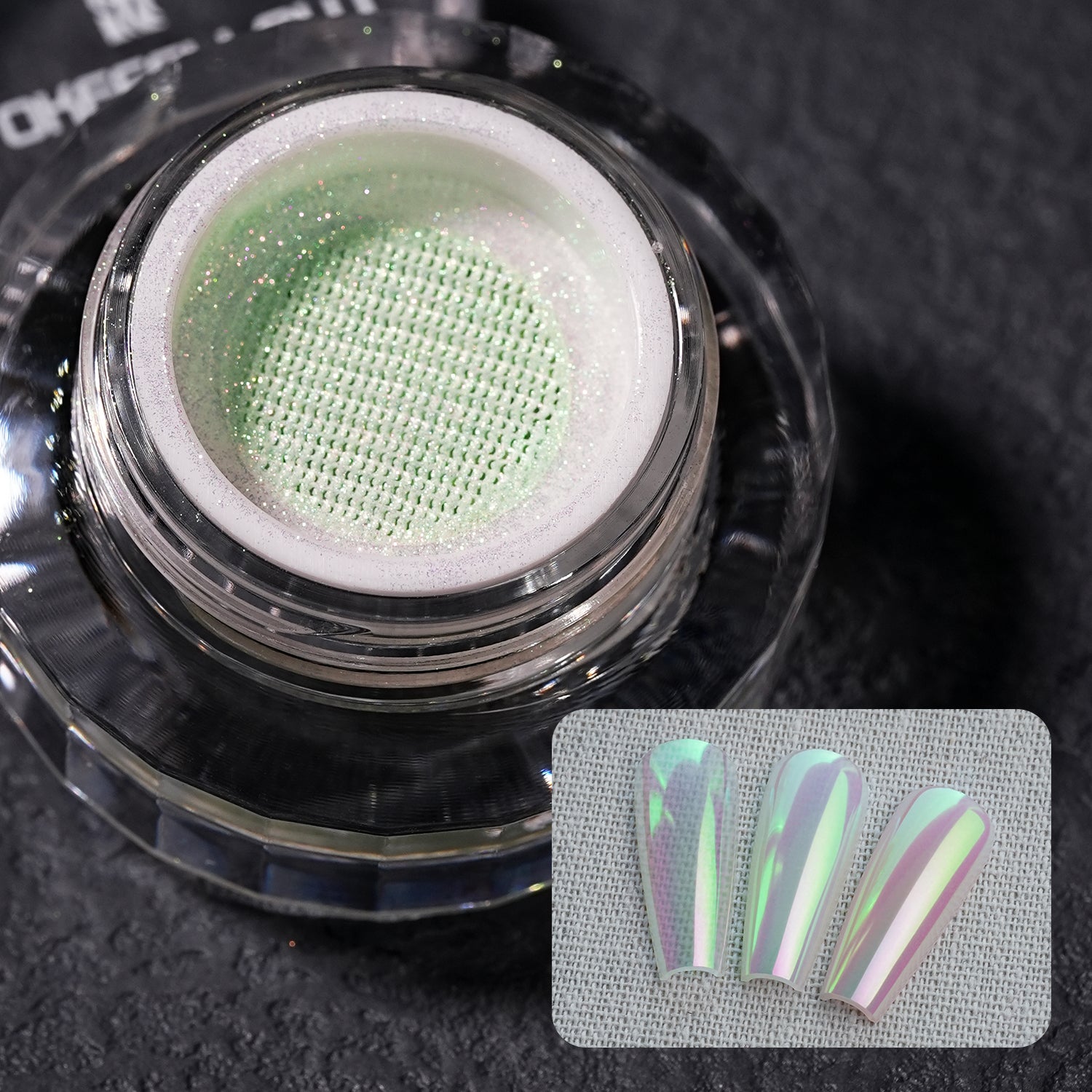GleamTap Cushion Aurora Chrome Nail Powder -GT114 Reverie