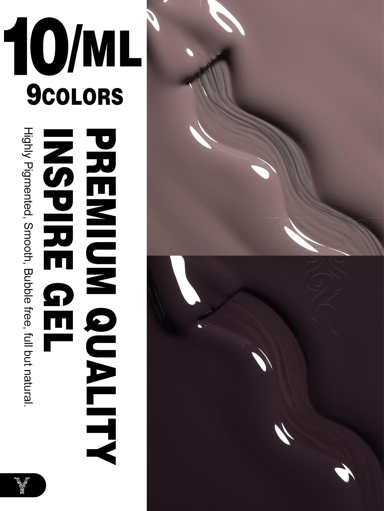 Gray Series-3 Colors Gel Polish Set