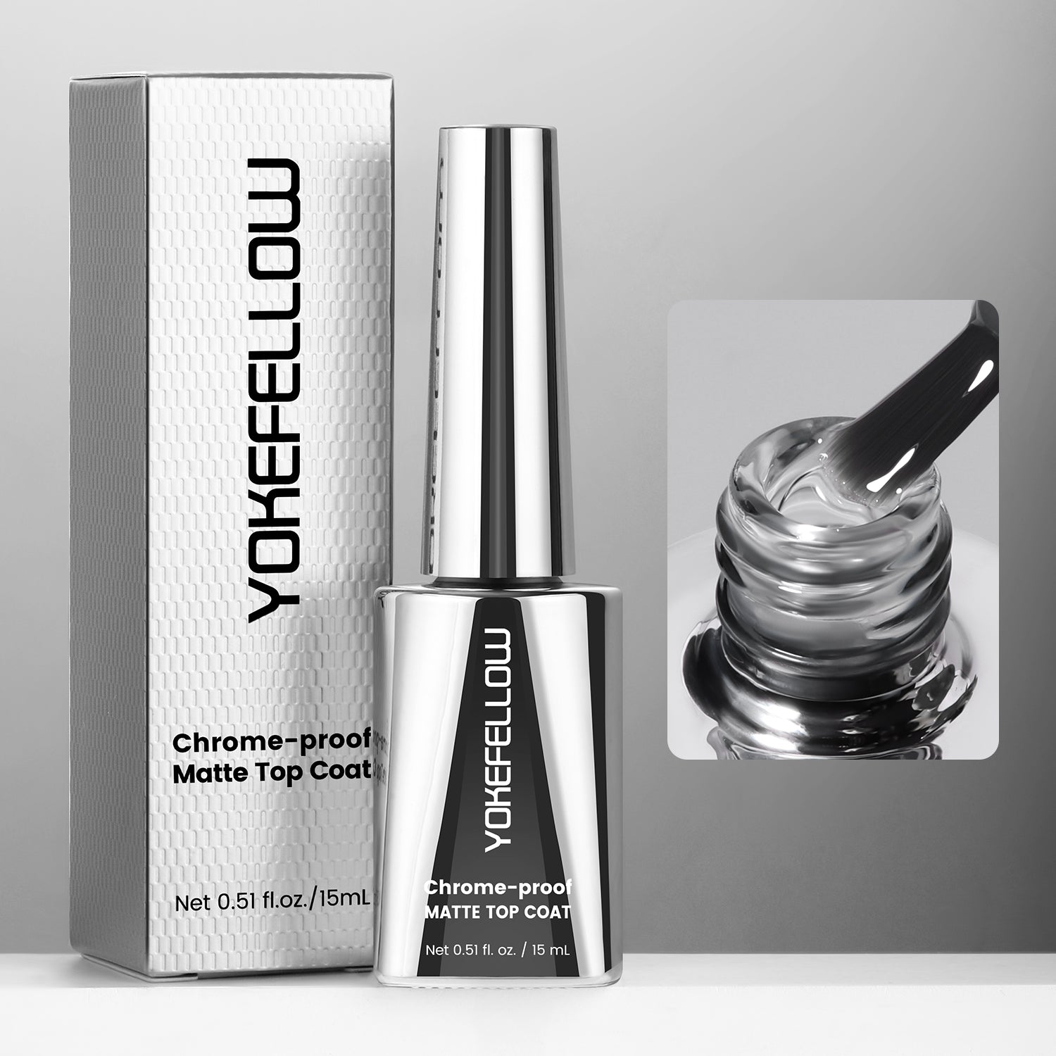GleamTap Chrome-proof Matte Top Coat