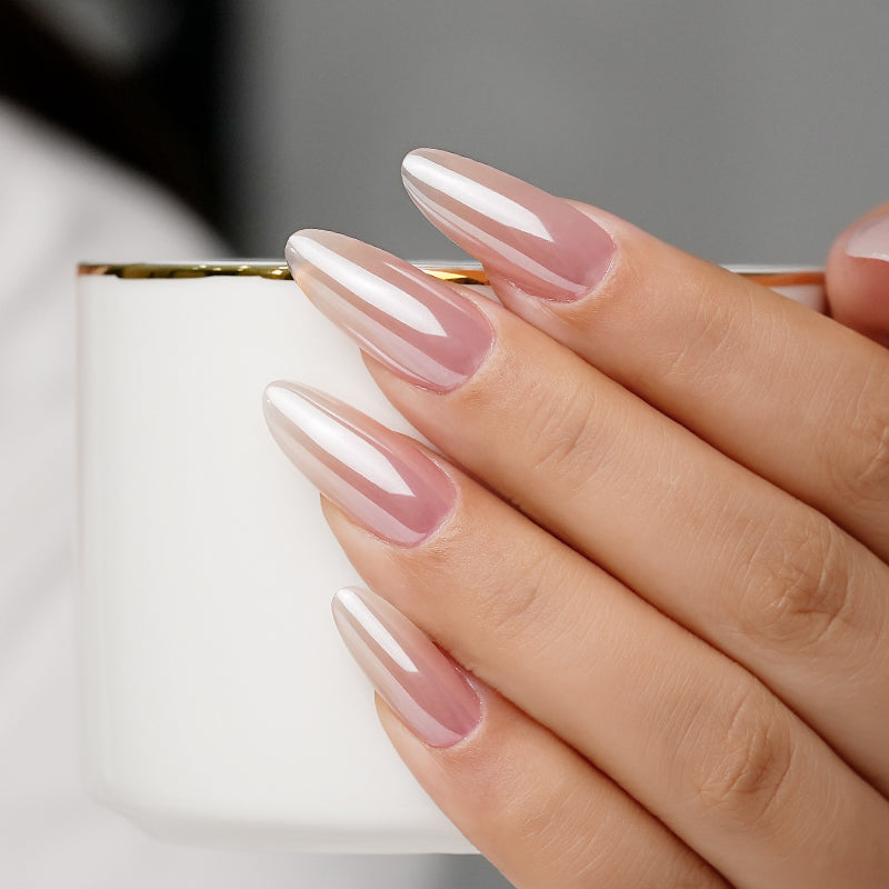 GleamTap Cushion Magic White Chrome Nail Powder-GT211 Magic White