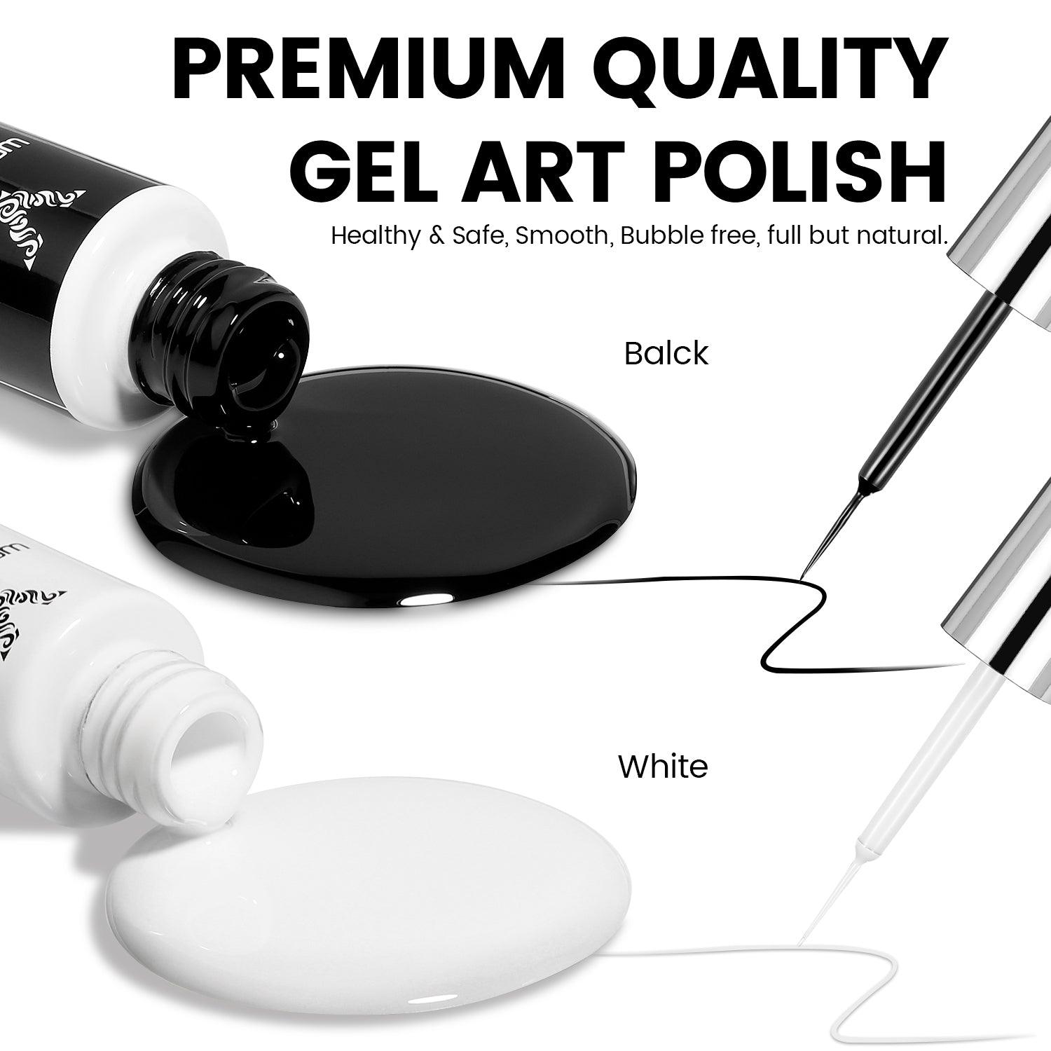 2PCS Gel Art Polish Set