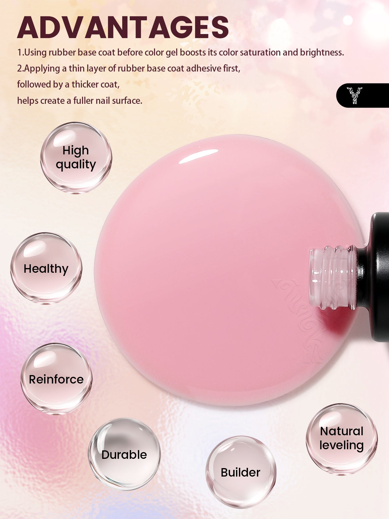 Rubber Base Gel-6PCS Gel Polish Set