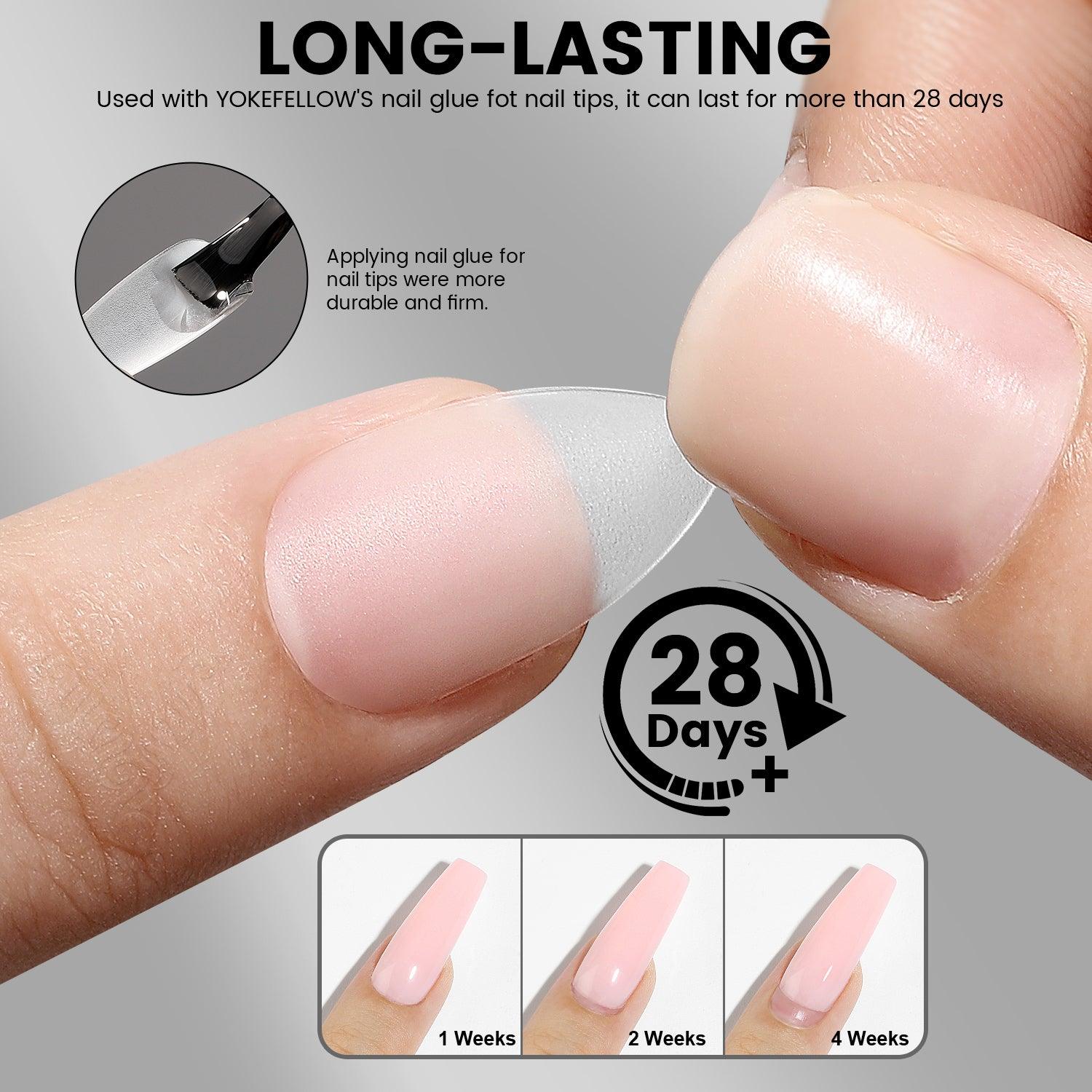 300PCS Soft Gel Nail Tips-YK-QT-33
