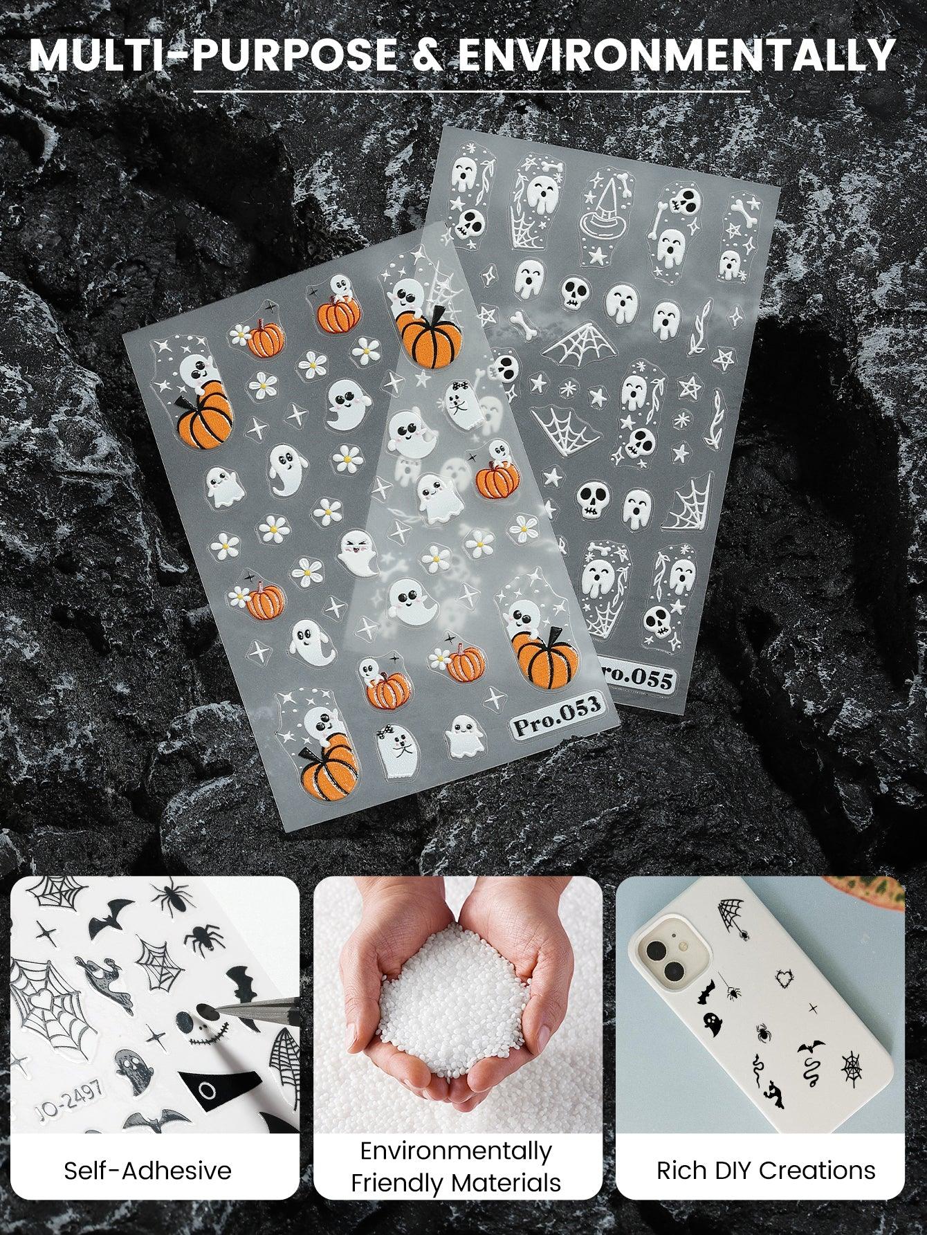 Nail Art Sticker for Halloween