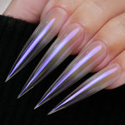 GleamTap Cushion Aurora Chrome Nail Powder-GT120 Lilac Glow