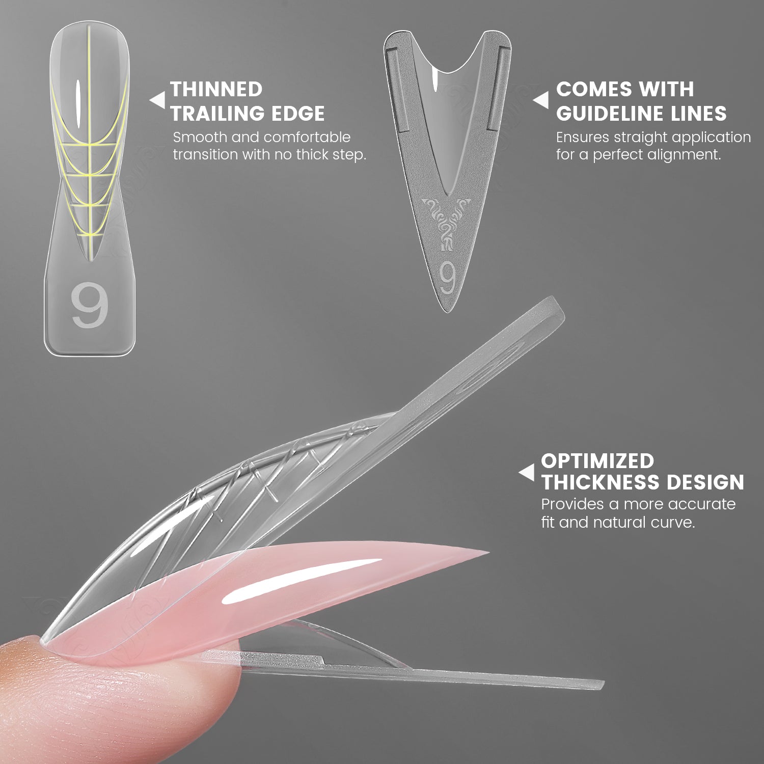 Short Stiletto Sandwich Dual Form-IM222