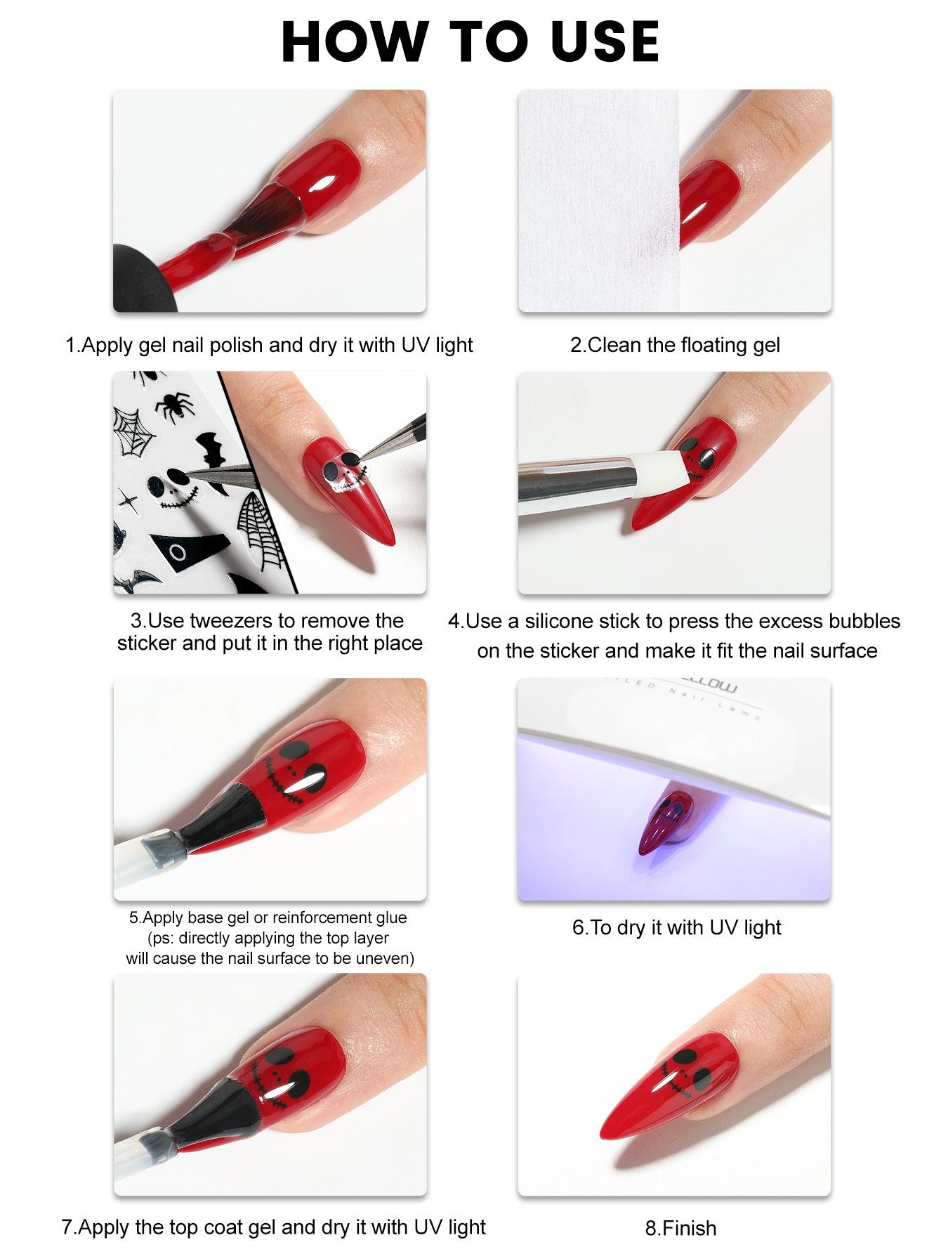 Nail Art Sticker for Halloween