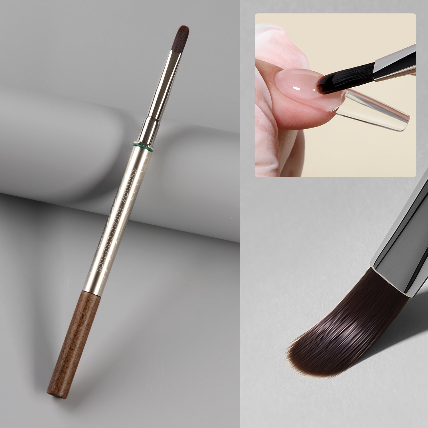 EliteAlly Nail Art Brush-EA04(ROUND-L)