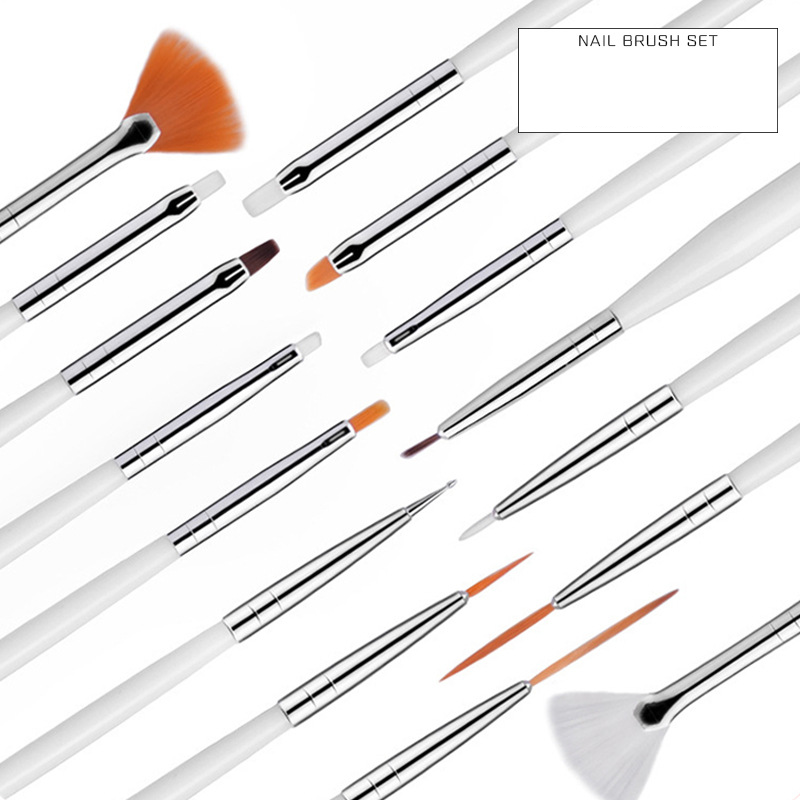 15PCS Nail Art Brush Set-B-001 - YokefellowBeauty