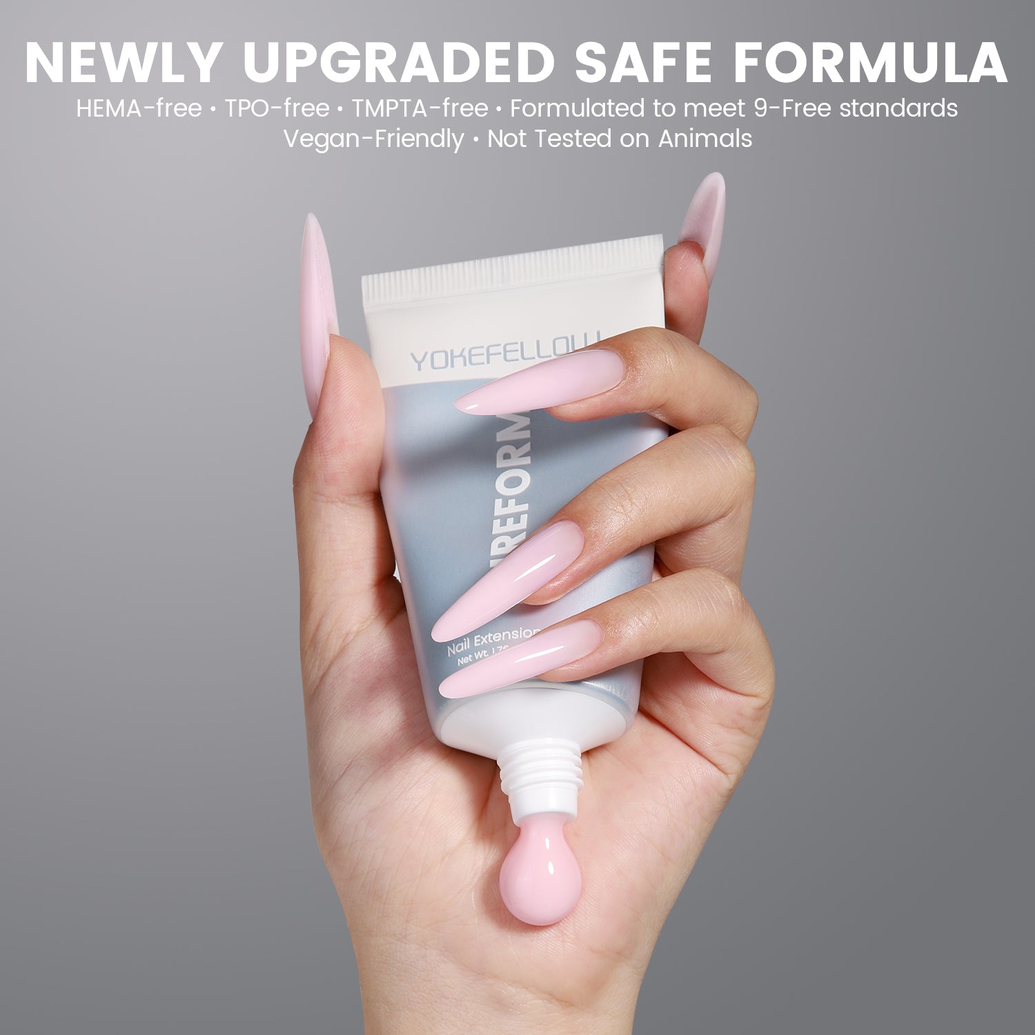 50G Pureform Nail Extension Gel-PF03(Baby Pink)
