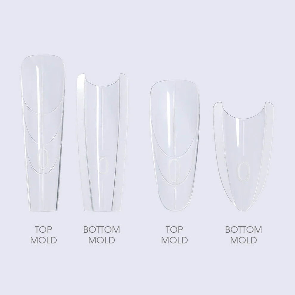 Formes à ongles doubles sandwich