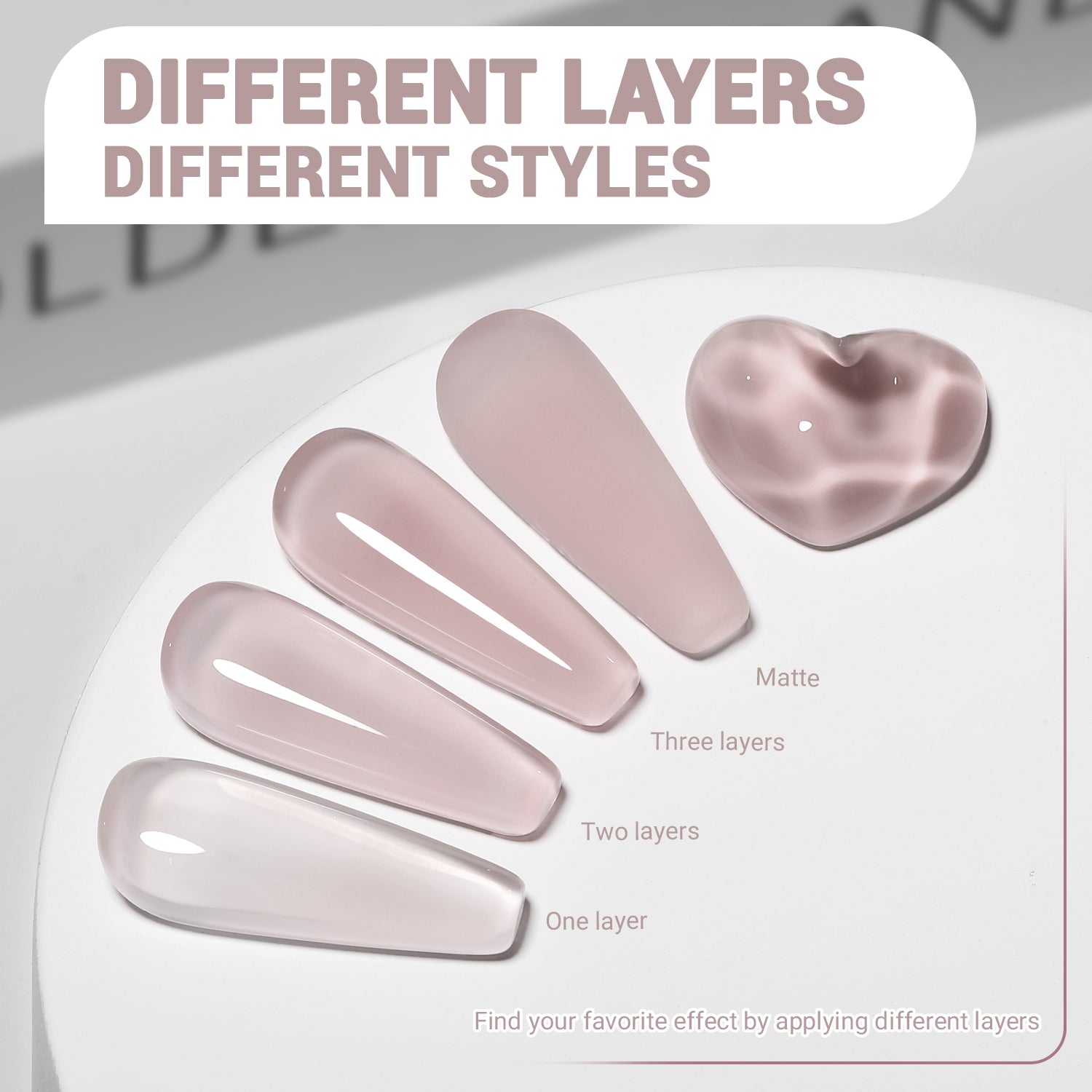 Esmalte en gel gelatinoso de 15 ml - 3516B