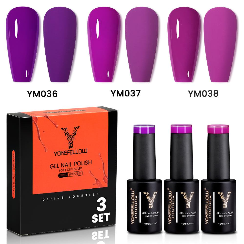 Pink Series-3 Colors Gel Polish Set