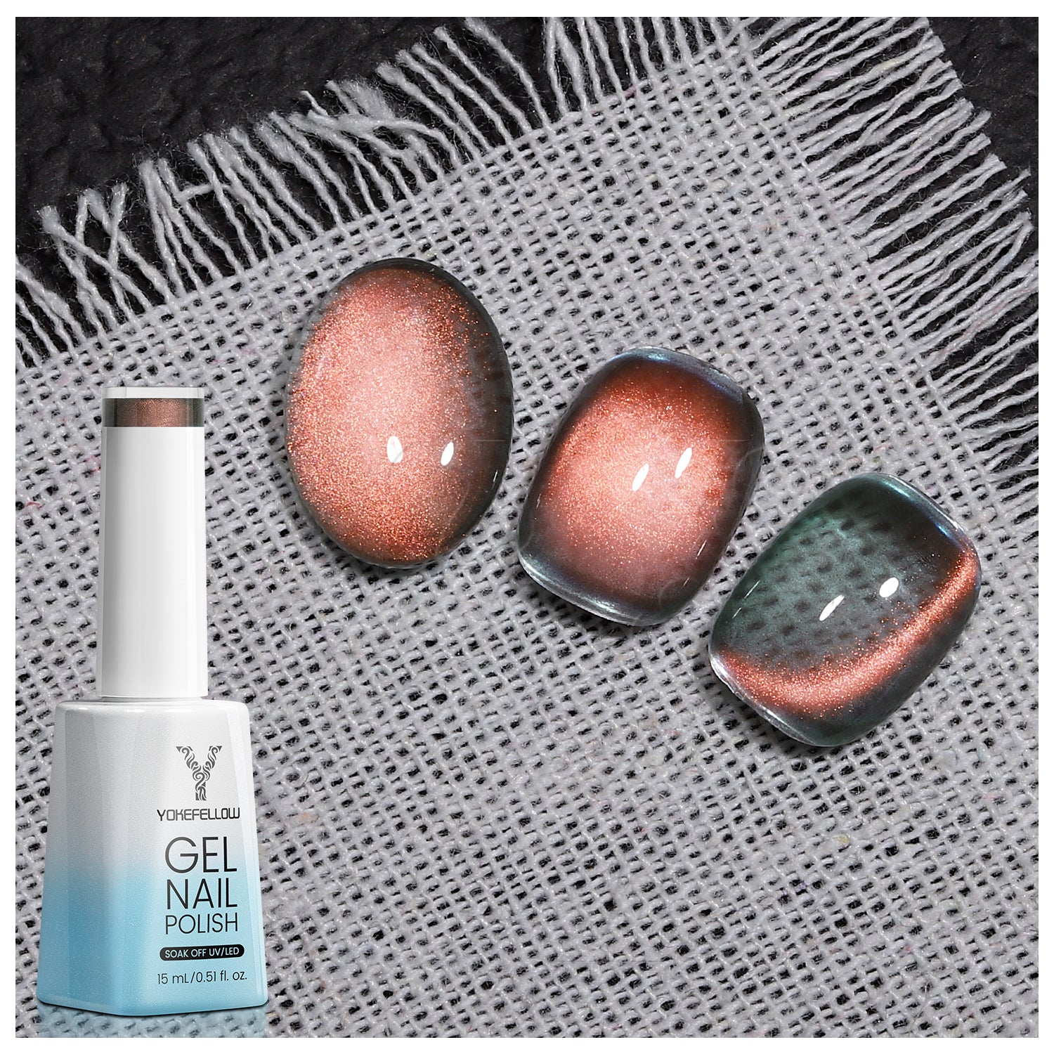 Esmalte de Gel Magnético para Gatos 15ML-3702C