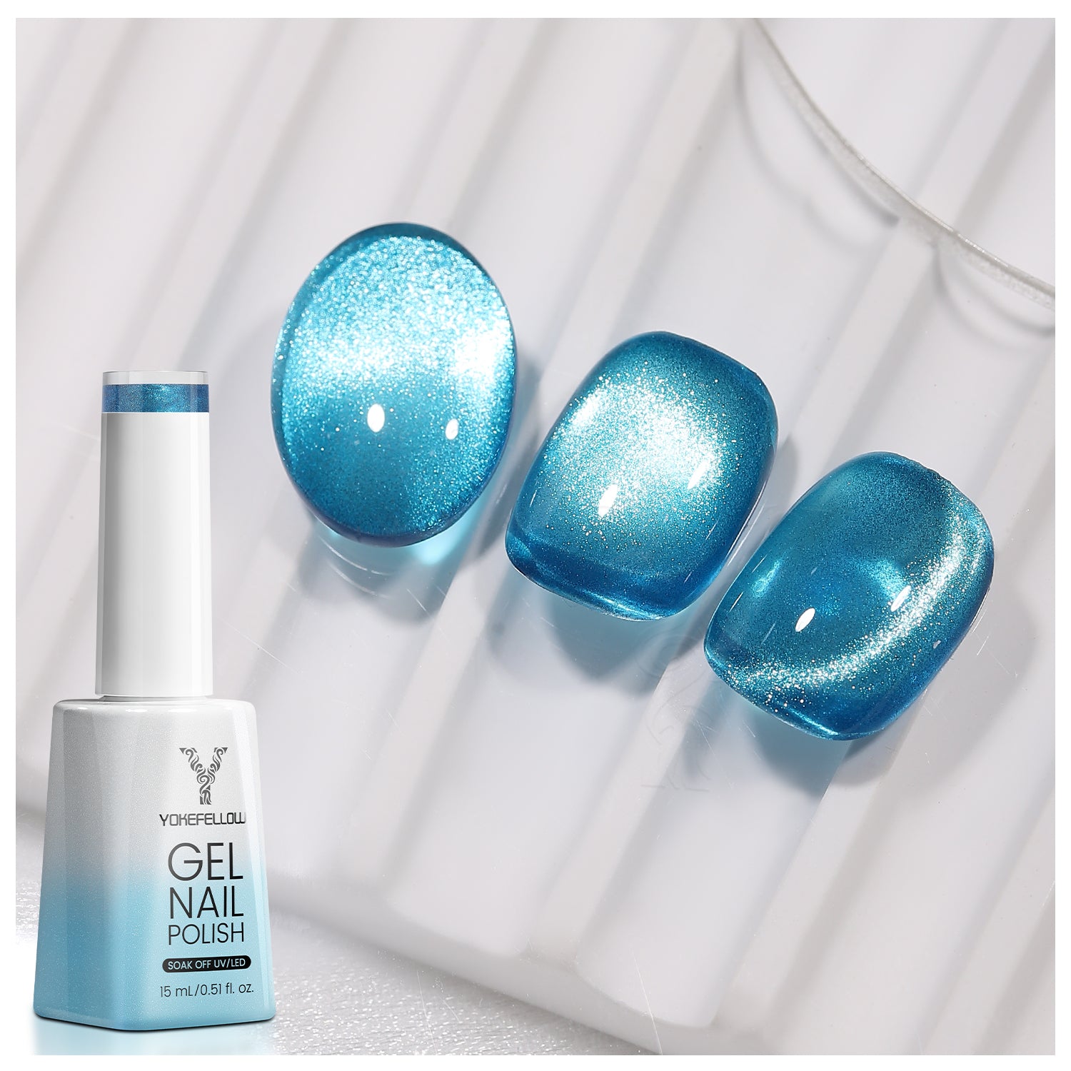 Esmalte de Gel Magnético para Gatos 15ML-3707C